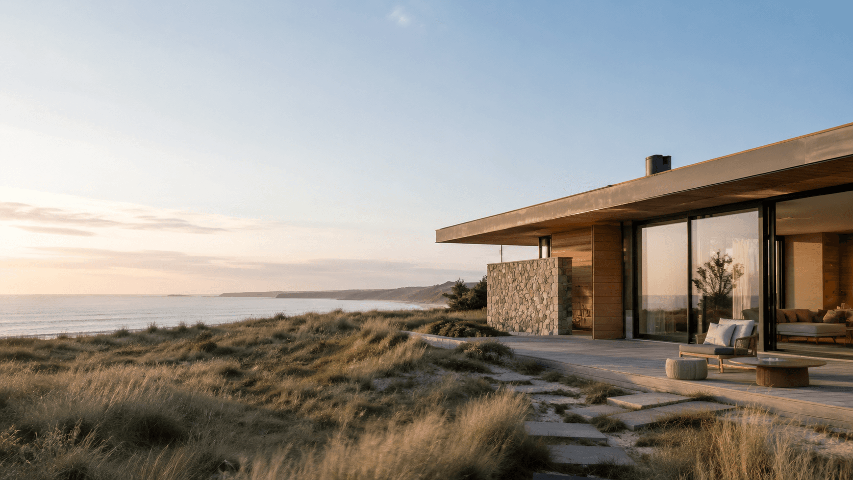 Maison calme près de l’océan